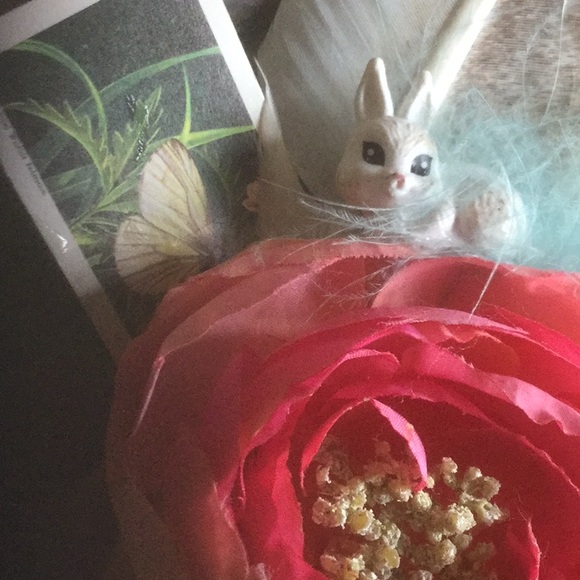 Custom OOAK hat clip feather rodeo cowgirl Coachella festival wanderlust boho - Picture 7 of 7